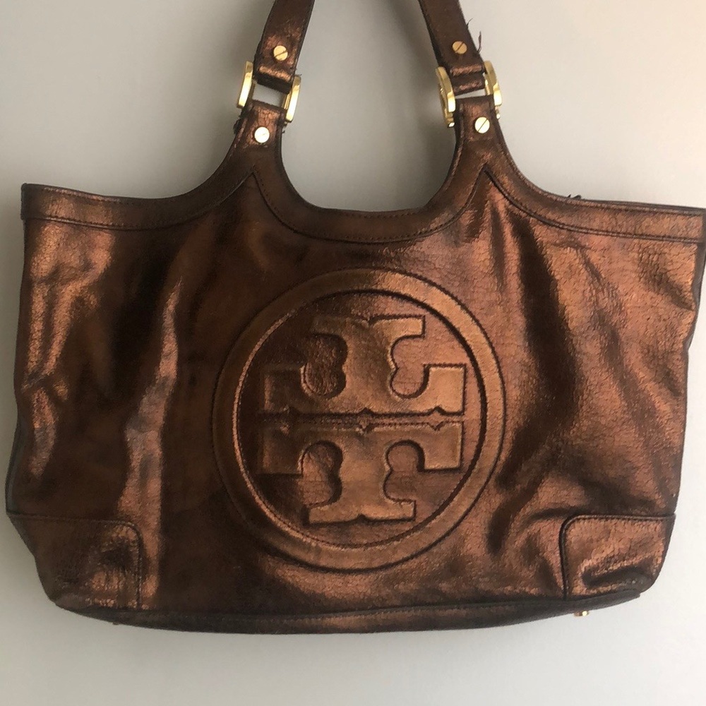 Tory Burch brown tote bag